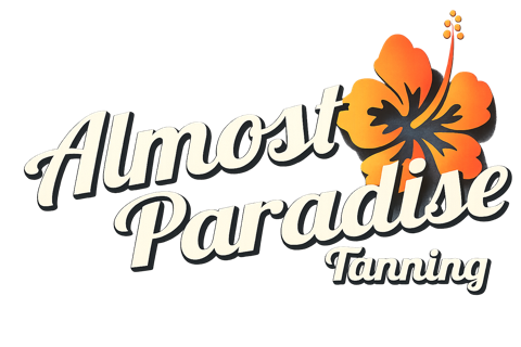 Almost Paradise Tanning logo